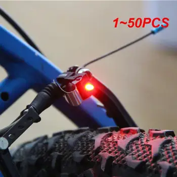 1 ~ 50ШТ Спирачната велосипеден фенер с висока яркост с водоустойчив стена, задна светлина, сигурна сигналната лампа за лаптоп