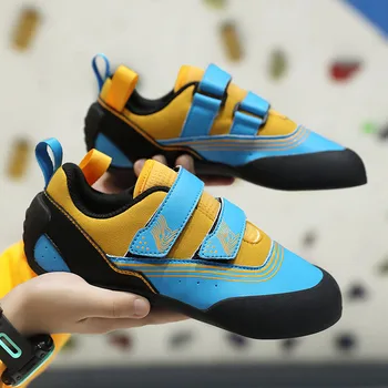 TaoBo Children Small Size 30 31 Обувки за Катерене на закрито с плетене на една Кука-линия За начинаещи, Тренировочная Обувки За Катерене Входно ниво
