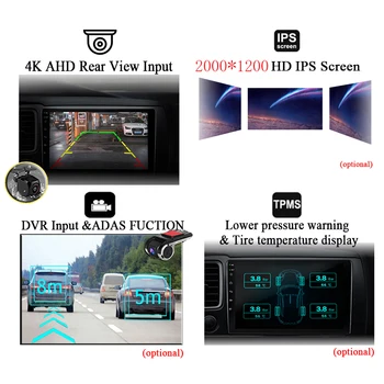 За Volkswagen Touran 1 2003-2010 Авто радио Мултимедиен плейър Навигация стерео Android GPS 13 Без 2din 2 din dvd