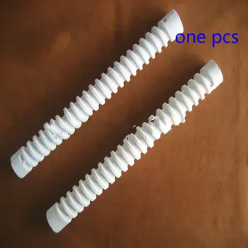 Керамична пръчка с резба с висока чистота, пръчка с резба от алуминиев оксид с диаметър 30 мм, керамични пръчка с резба, отопление прът