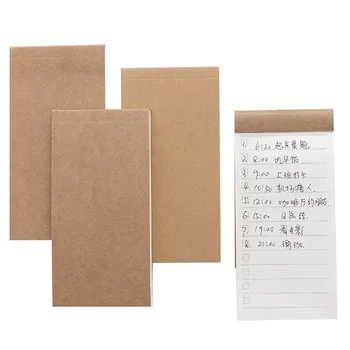 Обикновен notepad, който може да се разкъса, практически крафт-хартия, преносим бележник за водене на записки по план, учебни пособия, записная награда Notebook Kawaii