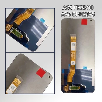 Продажба на едро на 10 бр./лот За Oppo A36 LCD PESM10 Сензорен Дисплей Дигитайзер В Събирането на Рамка За OPPO A76 CPH2375 LCD