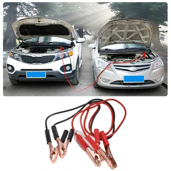Свързващите кабели с акумулаторна батерия с капацитет 1000 Ампера, усилительные кабели, кабел за свързване, за микробуса, авариен старт, тел автоматичен стартер
